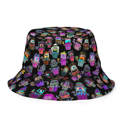 Reversible bucket hat